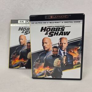 Hobbs & Shaw 4K Ultra HD Blu-ray Movie